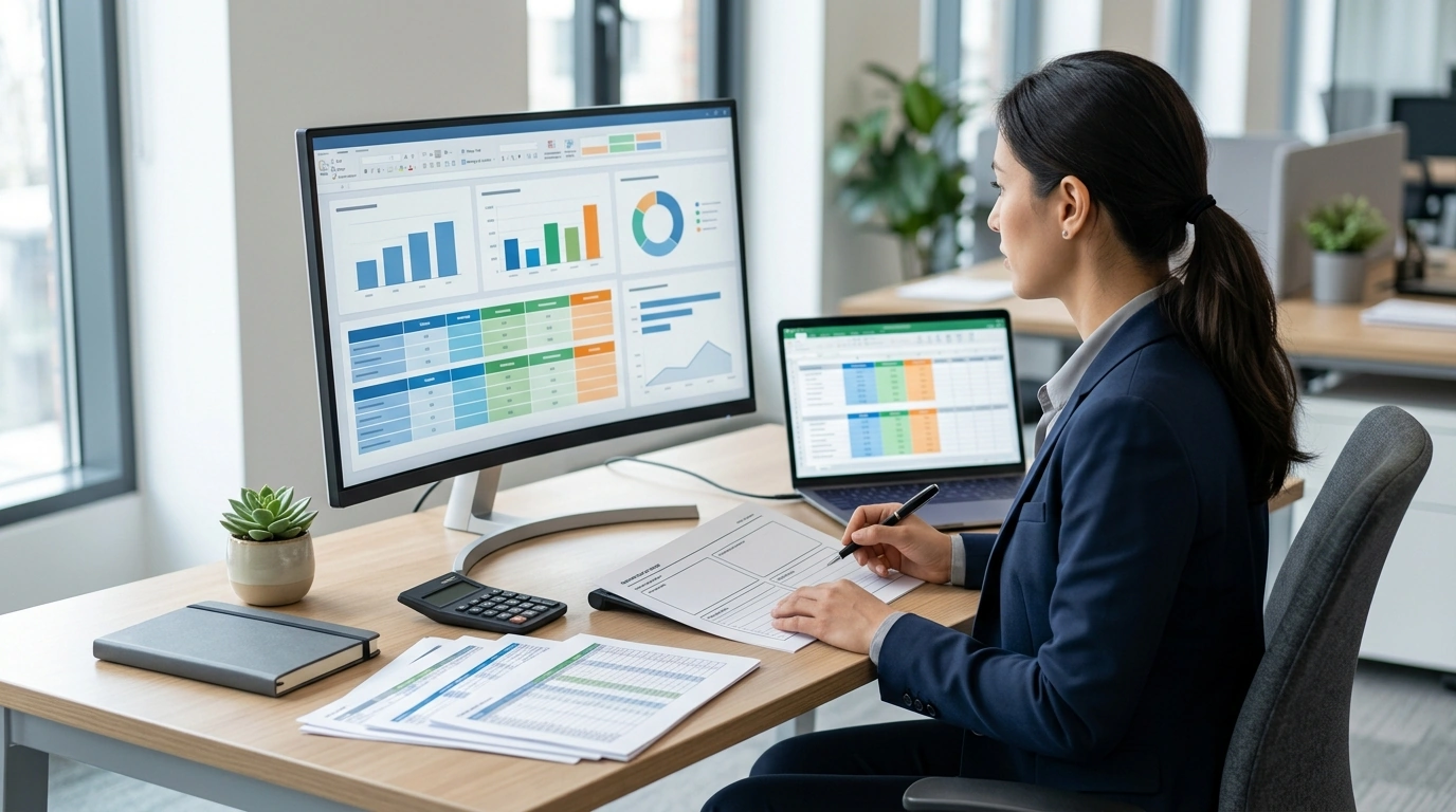 AI-Assisted Reporting: Editable Templates and Guardrails