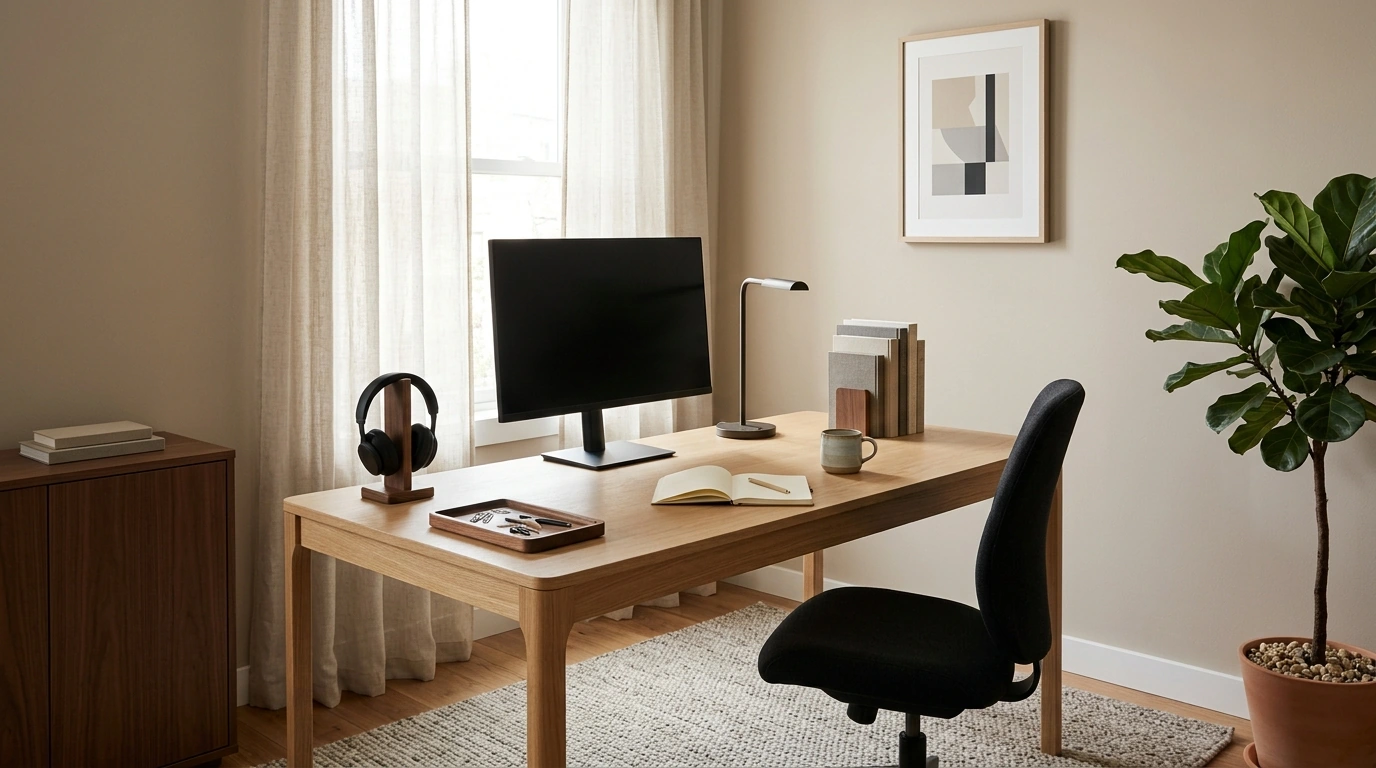 Home Office Decor Ideas for a Calm, Productive Setup