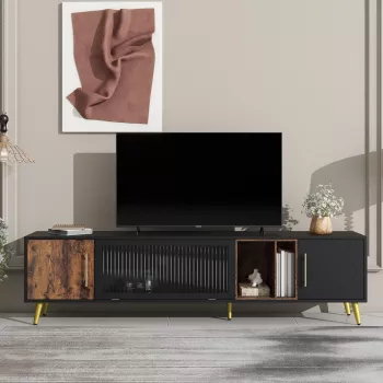 Fluted Glass TV Cabinet: Cleaner Storage, Softer Style